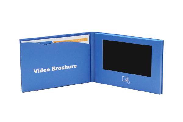 China LCD Video Brochure Card with 128MB-32GB Memory