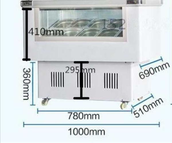 Ice cream freezer Commercial Popsicle freezer large capacity multi barrel refrigeration custom design