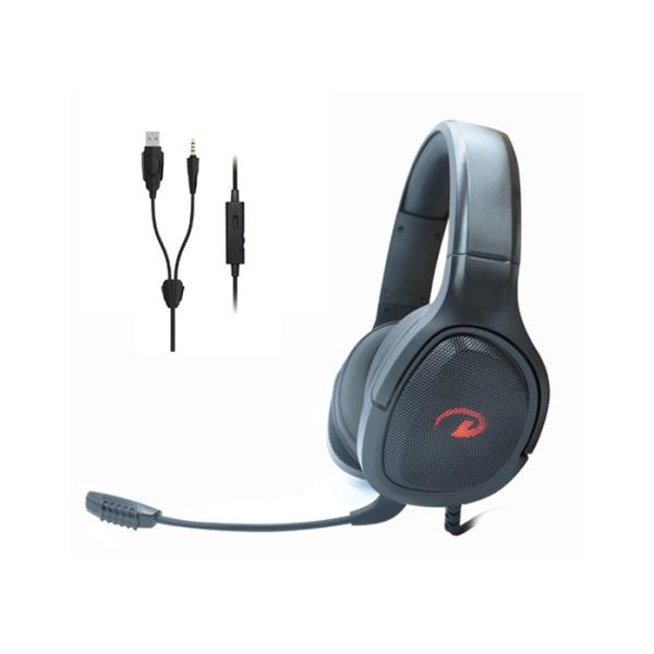 2.2M Illumination Gaming Headset, ont mené des écouteurs Mic For détachable PS5