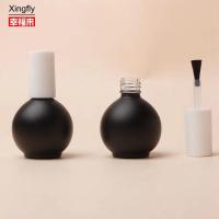 Superfície lisa 5 ml Botão de esmalte para unhas Material de base de vidro multicolorido