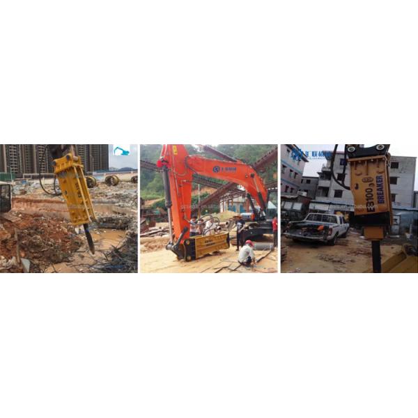 EB45 открытый верхний бортовой тип молоток утеса выключателя гидравлического Джек зубила диаметра 45mm для экскаватора 0.8-1.5 тонн мини