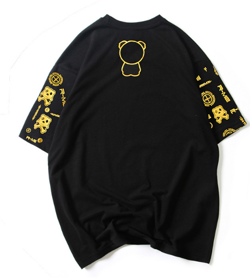 Fashion high quality custom logo OEM service 100% cotton men's t shirt