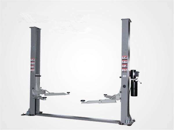 CE Approved Low Ceiling Car Lifts Cheap Price Single Side Manual Unlock Two Post Car Lift 4500kg/1800mm