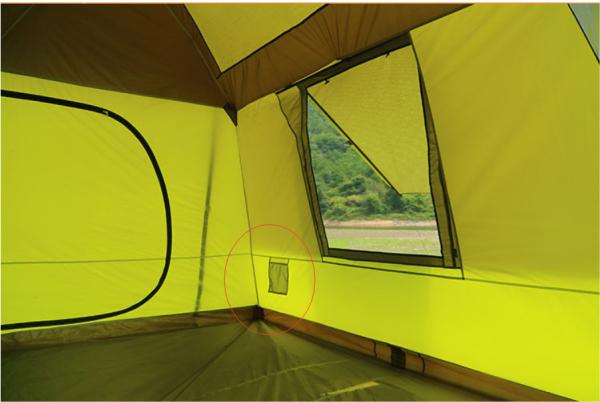 Luxury Popular 5-12 Person 2 Room or 3 Room Camping Tent(HT6103)