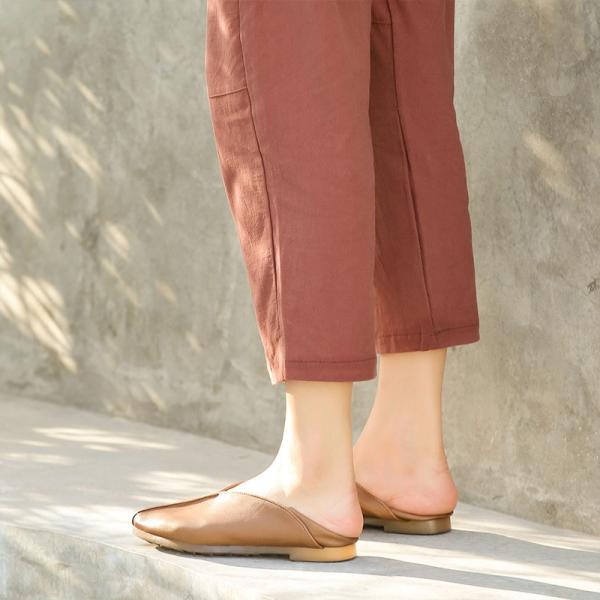 S115 Women's shoes ins tide shoes net red 2020 new autumn lazy shoes can be worn with flat shoes