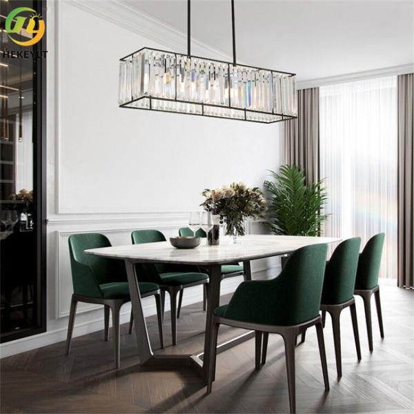 Dimmable claro Crystal Pendant Light Luxury K9 Crystal Metal