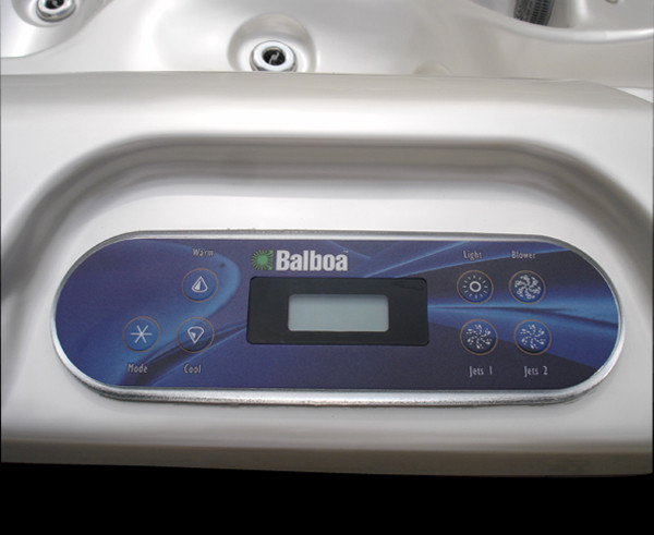 Combo Whirlpool Massage Bathtub Outdoor Spa with 4 Seats + 2 Lounges and Balboa GS510SZ