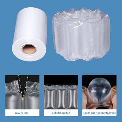 Recyclable Practical Air Pillow Film , Anti Vibration Bubble Wrap Cushion