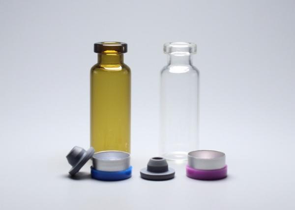 4ml se dégagent ou le conteneur en verre tubulaire médicinal vide ambre de bouteille de fiole