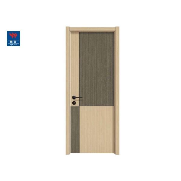 Decorative Pvc Laminated Wpc Wooden Eco Friendly Doors