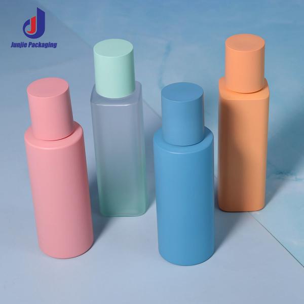 Bouteille en PET congelée cosmétique Bouteilles en plastique vides 100 ml avec bouchon à vis en plastique