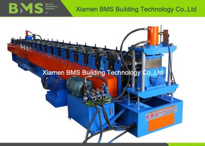 SGS Gutter Roll Forming Machine For Poultry Feeding With Hydraulic Punching