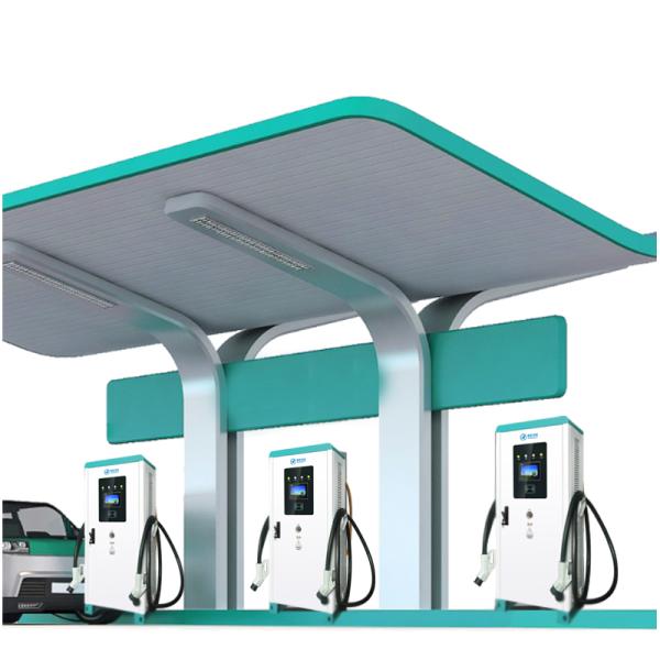 120kw DC Public EV Charger , EVSE CCS Commercial Car Charging Points