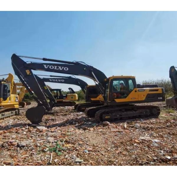 Excavateur d'occasion Vollvo EC140D Hydraulique Croqueuse Jaune 3100h Excavateur d'occasion avec moteur D3.8E Modèle