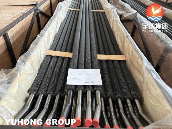 HFW High Frequency Welded Serrated Fin Tube For Boiler Economizer