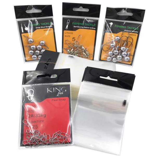 Small Fishing Accessories Packaging Bag for Moisture Proof Ganchos Equipo de pesca Shop