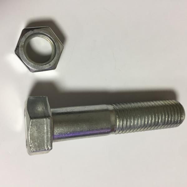 SS304 306 316 A2 70 A4 80 Hex Bolt Verbus Ripp Bolt DIN933/931 Yellow Zinc Finish
