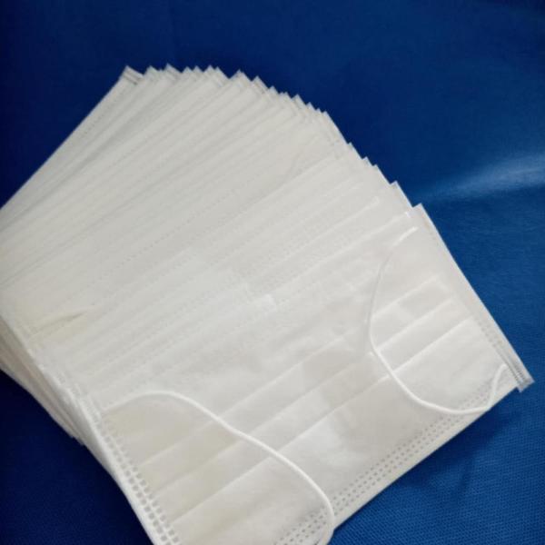 3 Ply 2 Ply Disposable Medical Mask / Non Woven Medical Mouth Cover