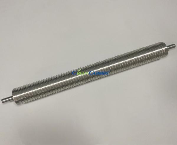 Lawn Mower Roller - Narrow Grooved Machined Aluminum - 2 1/2 G115-7360 Fits Toro Greensmaster