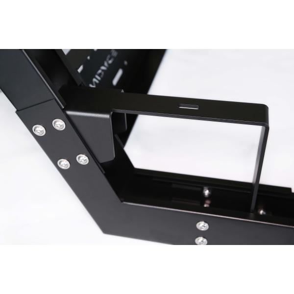 Ford Ranger Jeep Tacoma Tundra Hilux Truck Bed Rack with Adjustable and Silver Design