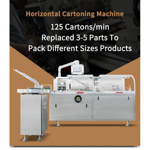 Box Cartoning Packing Machine Automatic Small Horizontal For Blister Sachet