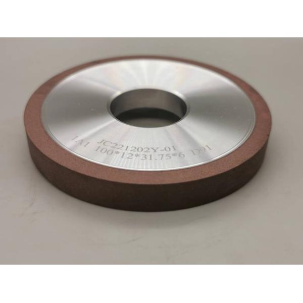 1A1 Diamond Grinding Resin Bonded Wheel Aluminum Basebody  75 * 6mm