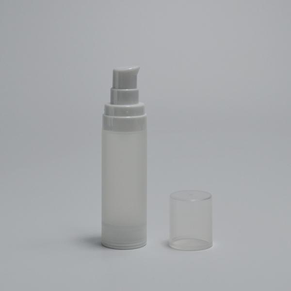 Бутылка 30 мл без воздуха с крышкой матовой отделкой Бутылка косметического вакуумного лосьона в PP пластике