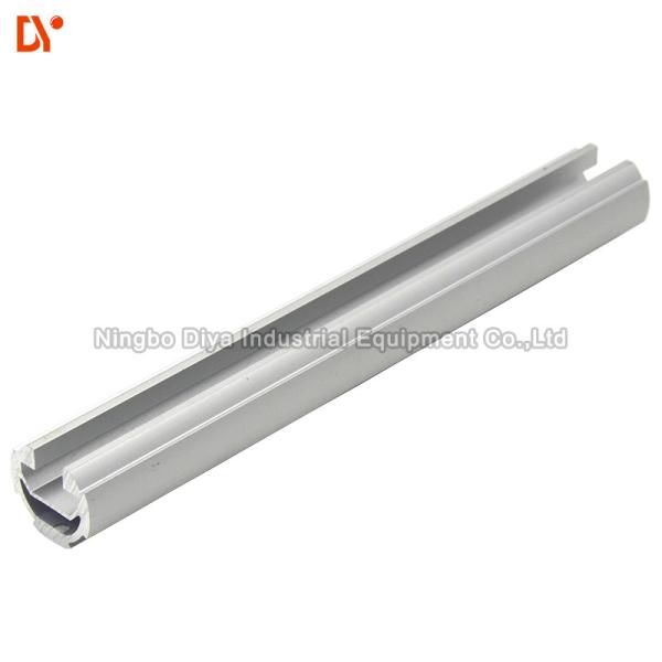 Cylindrical Profile Esd Tube Aluminium Material Grit Blast Surface For Workshop