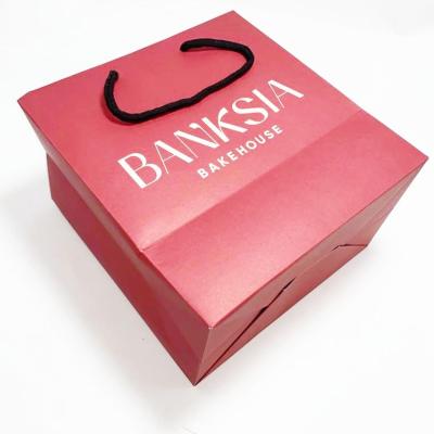 Foldable Recycled Gift Bags Custom Shopping Paper Bags With Logo BV Approved