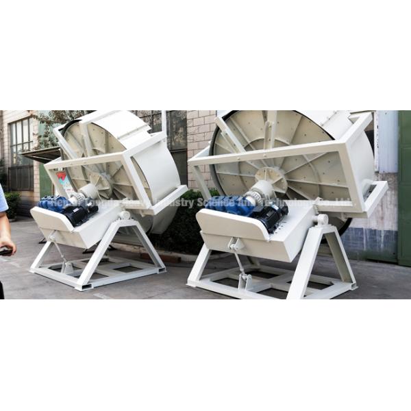 Organic Fertilizer Pellet Disc Granulator Machine Wet Process 21r/Min