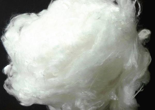 Luxury 100% Tencel Staple Fiber For Spinning , 1.4d × 38mm Lyocell Staple Fiber