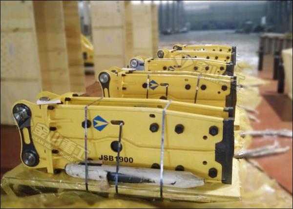 Martelo hidráulico certificado CE do disjuntor da rocha para a máquina escavadora de VOLVO EC210 EC240