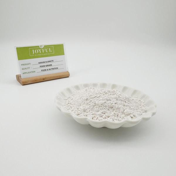 Bulk Powdered Sodium Alginate For Dietary Supplements Cas 9005-38-3