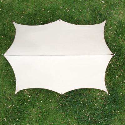 Butterfly Square Sun Canopy Outdoor Vinyl Camping Canopy Windproof Waterproof