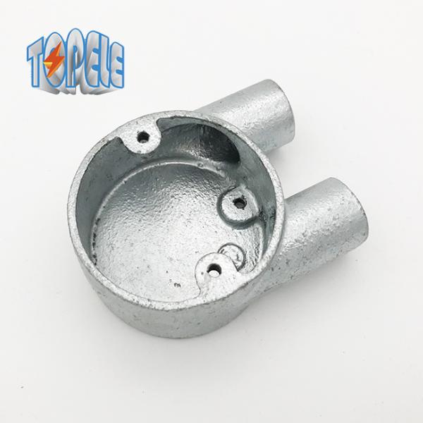 Отрасль 2 Way U Уплотнительная железная коробка BS4568 Проводка подключения горячее погружение оцинкованная