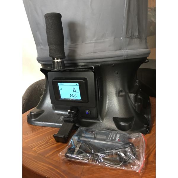 Highly Accurate Air Volume Meter Balometer Air Flow Capture Hood with Data Storage