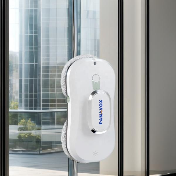 Language French Dutch Robot Window Cleaner High Rise 5 Mins/M2 Remote Window Washer