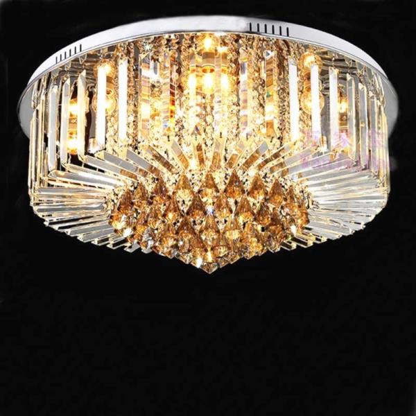 Round Crystal light fittings ceiling Lamp Fixtures Indoor home (WH-CA-22)