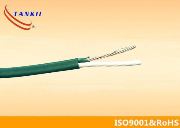 Multi Core High Temperature Thermocouple Extension Wire With PTFE Insulation  2 * 20 AWG Type KX