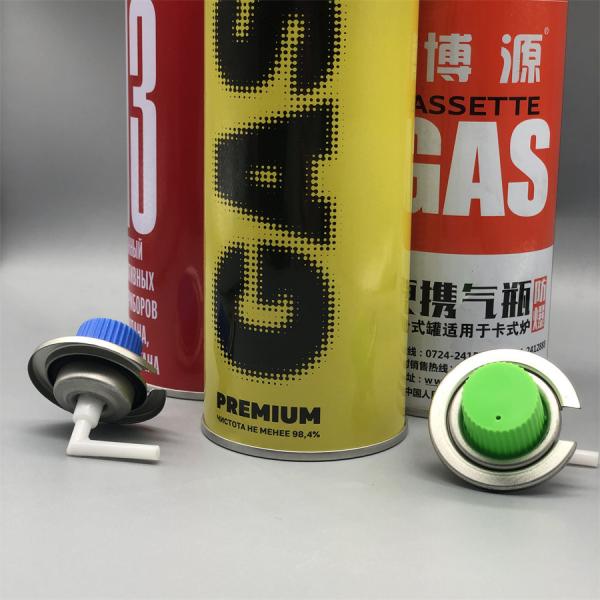 Butane gas valve suitable for home cooking, with safety, leak prevention and portability.