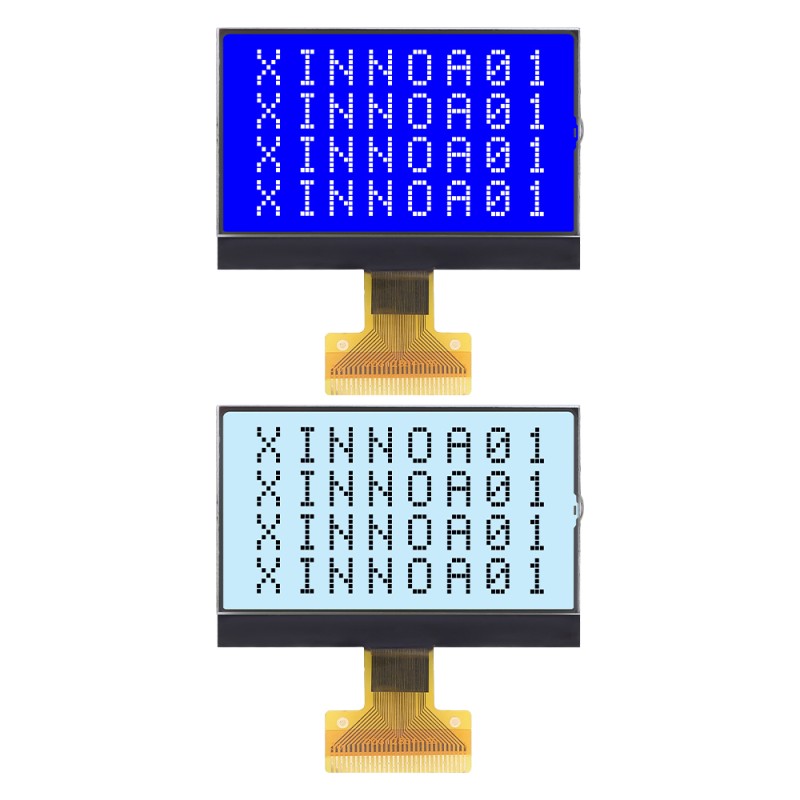 COG12864-20 2.8-Inch Blue Monochrome Screen 30 PIN Dot Matrix COG LCD Display Module ST7565R