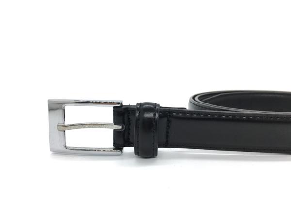 Classic Pin Buckle Women's Fashion Leather Belts 25mm Width Solid Color