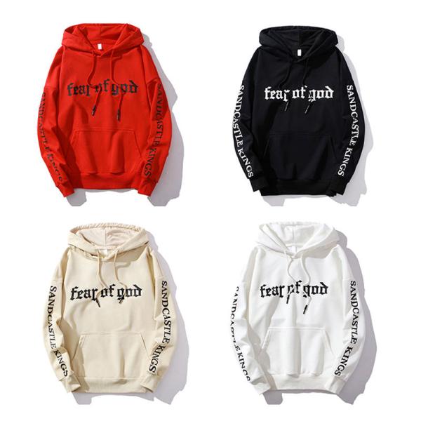 Lightweight Skin - Friendly Ladies Oversized Hoodie Plain Dyed