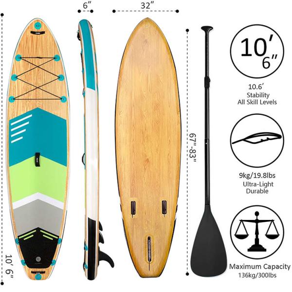 Paddle Board 2022 Cheap SUP Water Play Equipment Standing Surfboard Inflatable Paddle Board
