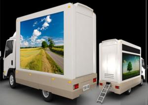 Commercial Truck Mobile Led Display , Led Trailer Screen For Promotion / Notice
