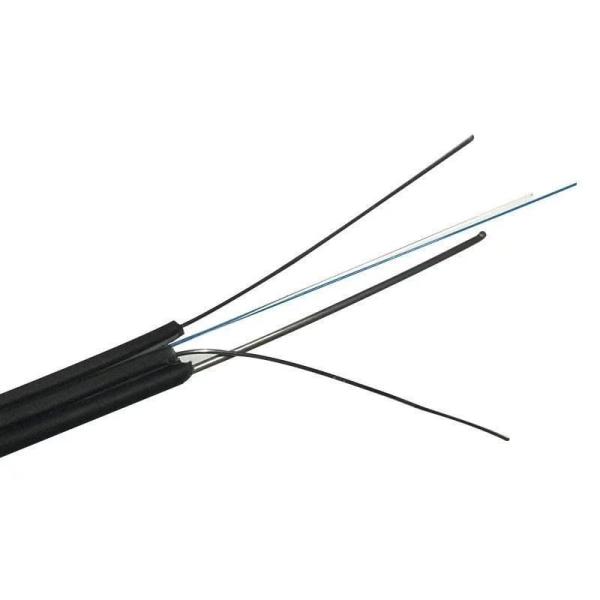 Outdoor G657A1 2.0*5.0mm FTTH Fiber Optic Drop Cable