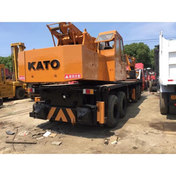 49 Km / H Max Speed Used Cranes 2.3 Cbm Bucket Capacity Mitsubishi Engine