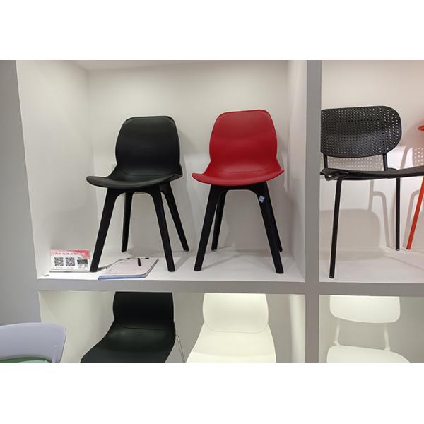 51cm 81cm Coloured Plastic Dining Chairs Waterproof Apple Chair