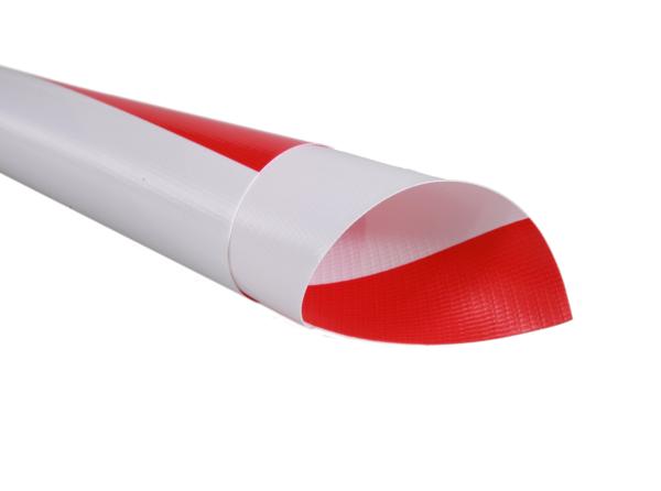 Long Lasting Polyester Fabric PVC Striped Tarpaulin 500DX500D 18X12 500G