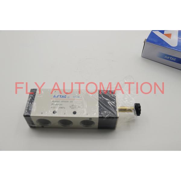 Клапан воздуха соленоида клапанов соленоида AIRTAC двойного контроля пневматический 4V410-15
